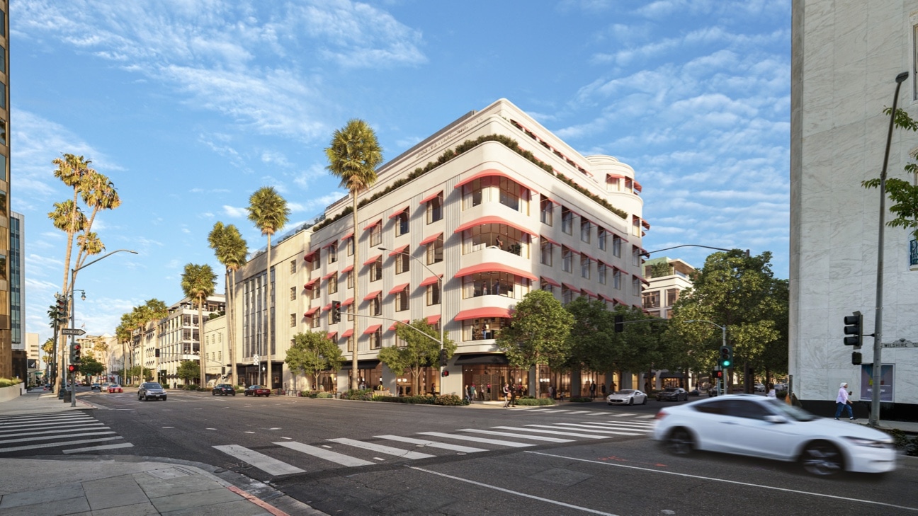 Render of 9600 Wilshire project