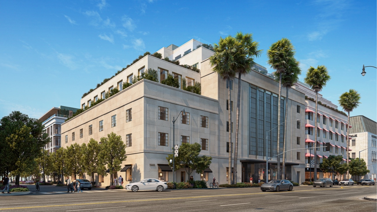 Render of 9600 Wilshire project